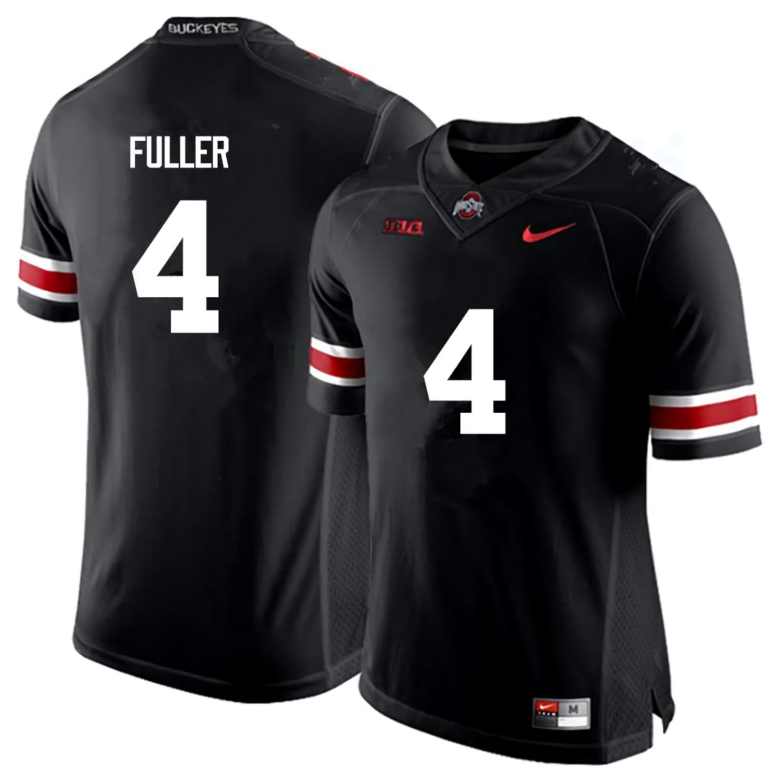 Jordan Fuller Ohio State Buckeyes Men's NCAA #4 Nike Black College Stitched Football Jersey EPR3356DF